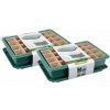 Igotrend Minipařeniště - ochranný poklop na rostliny, 27,5 × 20 × 11 cm, set 2 ks Igotrend Minipařeniště - ochranný poklop na rostliny, 27,5 × 20 × 11 cm, set 2 ks