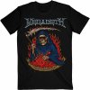 Megadeth tričko Youthanasia Flames Black