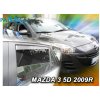 Deflektory Heko Mazda 3 5D 2009 - 2013 HTB (+zadné) Deflektory Heko Mazda 3 5D 2009 - 2013 HTB (+zadné)