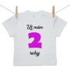 Boodyy Tričko s krátkym rukávom Už mám 2 roky Dievča 98 (2-3 roky) Boodyy Tričko s krátkym rukávom Už mám 2 roky Dievča 98 (2-3 roky)