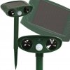 HomePro Ultrazvukový odpudzovač solárny multifunkčný zelený 4063 HomePro Ultrazvukový odpudzovač solárny multifunkčný zelený 4063