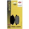 Brzdové doštičky SBS 111CT Scooter Carbon Brzdové doštičky SBS 111CT Scooter Carbon