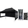 TENTino Nožnicový párty stan 3x6 m /6 nôh STEEL HEXAGON Farba opláštenia: 11A - ČIERNA TENTino Nožnicový párty stan 3x6 m /6 nôh STEEL HEXAGON Farba opláštenia: 11A - ČIERNA
