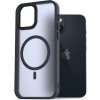 AlzaGuard Matte Case Compatible with MagSafe iPhone 14 tmavomodré