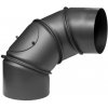 Koleno pro kouřovody - UNI regulovatelné / Ø150 mm Koleno pro kouřovody - UNI regulovatelné / Ø150 mm
