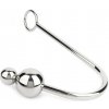 Mr. Steel Anal Hook Double Balls 25+40mm Silver Mr. Steel Anal Hook Double Balls 25+40mm Silver