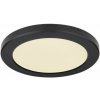 GLOBO 12379-18B LASSE stropné svietidlo LED D220mm 18W/1420lm 3000-4000-6500K čierna, opál GLOBO 12379-18B LASSE stropné svietidlo LED D220mm 18W/1420lm 3000-4000-6500K čierna, opál