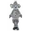 Dekorácia MagicHome Vianoce, Myšiak s čiapkou, 57 cm Dekorácia MagicHome Vianoce, Myšiak s čiapkou, 57 cm