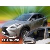 Deflektory na Lexus NX, 5-dverová, r.v.: 2014 - Deflektory na Lexus NX, 5-dverová, r.v.: 2014 -