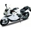 Welly Motocykel BMW K1300S model biely 1:10