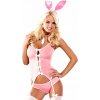 Obsessive Kostým Zajačika Ružový, L/XL Obsessive Kostým Zajačika Ružový, L/XL