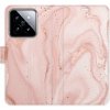 iSaprio flip pouzdro RoseGold Marble pro Xiaomi 14 (ROGOMARBLE-FLP2-XIA14)