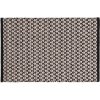 Kúpeľňový koberec čierny bavlnený 60x90 BOHO Kúpeľňový koberec čierny bavlnený 60x90 BOHO