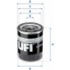 Olejový filter UFI 23.479.00 Olejový filter UFI 23.479.00