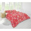 Tegatextil.sk - šité našimi krajčírkami Posteľné obliečky bavlnené Vianočné červené Tegatextil.sk - šité našimi krajčírkami Posteľné obliečky bavlnené Vianočné červené