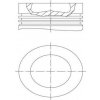 Piest MAHLE ORIGINAL 028 PI 00139 002 (028PI00139002) Piest MAHLE ORIGINAL 028 PI 00139 002 (028PI00139002)