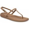 Dámske žabky Crocs Miami Thong Flip Veľkosť topánok (EU): 37-38 / Farba: hnedá Dámske žabky Crocs Miami Thong Flip Veľkosť topánok (EU): 37-38 / Farba: hnedá