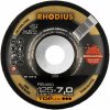 Rhodius 210239 | Brúsny kotúč 125 x 7,0 x 22,23 mm, vypuklý, RS480 Rhodius 210239 | Brúsny kotúč 125 x 7,0 x 22,23 mm, vypuklý, RS480