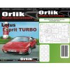 Papierový model Športové auto Lotus Esprit + Laser Papierový model Športové auto Lotus Esprit + Laser