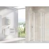 Ravak Chrome sprchové dvere 100 cm výklopné biela matná/priehľadné sklo 1QVA0E00Z1 Ravak Chrome sprchové dvere 100 cm výklopné biela matná/priehľadné sklo 1QVA0E00Z1