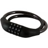 Zámok na bicykel Longus Code 10/650 mm čierny Zámok na bicykel Longus Code 10/650 mm čierny