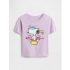 GAP Baby tričko s logom Fialová 2YRS GAP Baby tričko s logom Fialová 2YRS