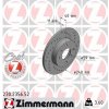 Brzdový kotúč ZIMMERMANN 230.2356.52 Brzdový kotúč ZIMMERMANN 230.2356.52