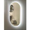 Oválne LED zrkadlo do kúpeľne s osvetlením Ambiente Oval Senzor 100 x 50 cm s dotykovým senzorom 411-286 Oválne LED zrkadlo do kúpeľne s osvetlením Ambiente Oval Senzor 100 x 50 cm s dotykovým senzorom 411-286