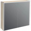 Zrkadlová skrinka s osvetlením Jungborn QUATTRO / SEDICI / NOVE 80 x 20 x 70 cm tabacco Zrkadlová skrinka s osvetlením Jungborn QUATTRO / SEDICI / NOVE 80 x 20 x 70 cm tabacco