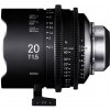 SIGMA CINE 20mm T1.5 FF f/AP2 (METRIC) iTechnology PL-mount