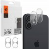Spigen Glass tR Optik 2 Pack crystal clear iPhone 16/16 Plus AGL07923