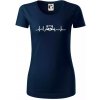 Mýval EKG - Dámske tričko z organickej bavlny Origin (GOTS) - M ( Tmavomodrá (veľmi tmavá - skoro čierna) ) Mýval EKG - Dámske tričko z organickej bavlny Origin (GOTS) - M ( Tmavomodrá (veľmi tmavá - skoro čierna) )