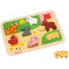 Janod Drevené vkladacie puzzle pre najmenších Farma Chunky Janod Drevené vkladacie puzzle pre najmenších Farma Chunky