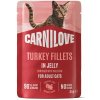 CARNILOVE Cat POUCH JELLY rich in Turkey enriched with Valerian 85 g