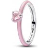 Pandora Originálny ružový prsteň zo striebra ME 193088C02 54 mm Pandora Originálny ružový prsteň zo striebra ME 193088C02 54 mm