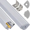 BERGE LED eloxovaný hliníkový profil rohový 1m - sada BERGE LED eloxovaný hliníkový profil rohový 1m - sada