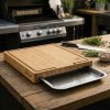 ZWILLING Bbq+ 39 x 30 cm - bambusová doska na krájanie s tácou ZWILLING Bbq+ 39 x 30 cm - bambusová doska na krájanie s tácou