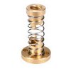 Mosadzná matica T8/2 - bezvôlová, stúpanie 2mm, MT82ABL Mosadzná matica T8/2 - bezvôlová, stúpanie 2mm, MT82ABL