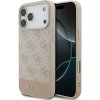Guess PU 4G Stripe Zadný Kryt pre iPhone 17 Pro Max Pink