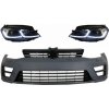 KITT Front Bumper with LED Headlights Sequential Dynamic Turning Lights suitable for VW Golf VII 7 (2013-2017) R-Line Look KITT Front Bumper with LED Headlights Sequential Dynamic Turning Lights suitable for VW Golf VII 7 (2013-2017) R-Line Look