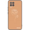 Picasee silikónový čierny obal pre Realme 8 Pro - Peonies Picasee silikónový čierny obal pre Realme 8 Pro - Peonies