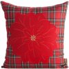 Eurofirany Vianočná POINSETTIA 45 x 45 CM