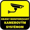 abenys nálepka - objekt monitorovaný kamerovým systémom abenys nálepka - objekt monitorovaný kamerovým systémom