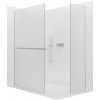 CERANO - Sprchová zástena Walk-in Crystal TL/P - 8 mm - bezvzperový systém + polička/držiak na uteráky - chróm, mliečne sklo - 130x50x200 cm CERANO - Sprchová zástena Walk-in Crystal TL/P - 8 mm - bezvzperový systém + polička/držiak na uteráky - chróm, mliečne sklo - 130x50x200 cm
