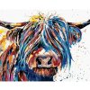 Diamondi Diamantové maľovanie - VLASATA KRAVA Rámovanie: vypnuté plátno na rám, Rozmer: 40x50 cm Diamondi Diamantové maľovanie - VLASATA KRAVA Rámovanie: vypnuté plátno na rám, Rozmer: 40x50 cm