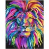 Grafix Malování podle čísel na plátno Lev, 40x50 cm Grafix Malování podle čísel na plátno Lev, 40x50 cm