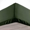 Khaki napínacia plachta z mikrovlákna 140x190 cm Oscar – douceur d'intérieur Khaki napínacia plachta z mikrovlákna 140x190 cm Oscar – douceur d'intérieur
