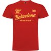 Superfutbal Pánske tričko Barcelona, červená Veľkosť: M Superfutbal Pánske tričko Barcelona, červená Veľkosť: M