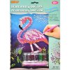ARTLOVER Diamantový obrázok Plameniak 20x25cm