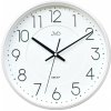 Plastové dizajnové biele hodiny JVD HX2495.2 Plastové dizajnové biele hodiny JVD HX2495.2
